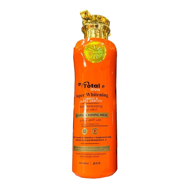 Total Glow Super Whitening Carrot & Alpha Arbutin - 500ml