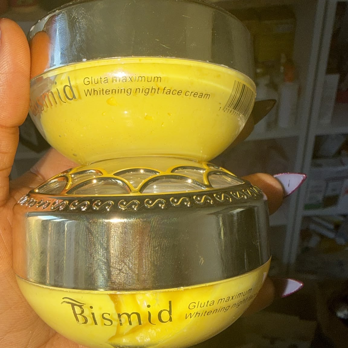 Bismid Gluta Maximum Whitening Night Face Cream - 50ml