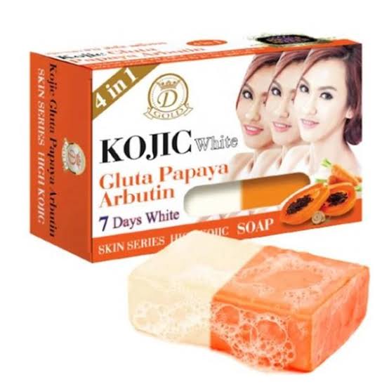 4in1 Kojic Gluta Papaya Arbutin Soap